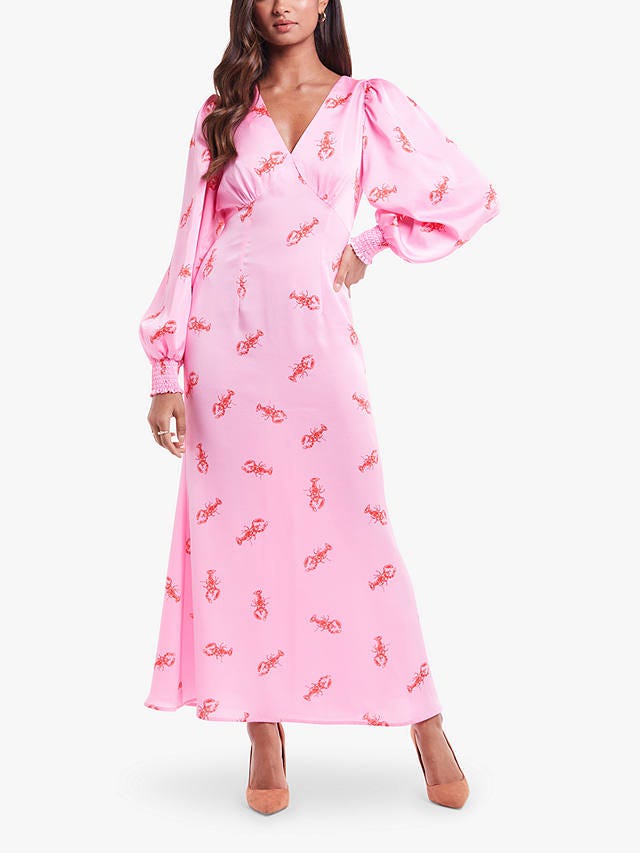 Never Fully Dressed Lobster Lorel Dress, Pink