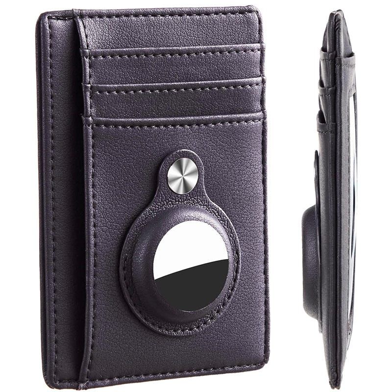  Kings Loot Hybrid S Smart Airtag Wallet Men Slim, Premium  Leather RFID Blocking Wallet with Airtag Holder for Men w/Money Clip & Pull  Tab