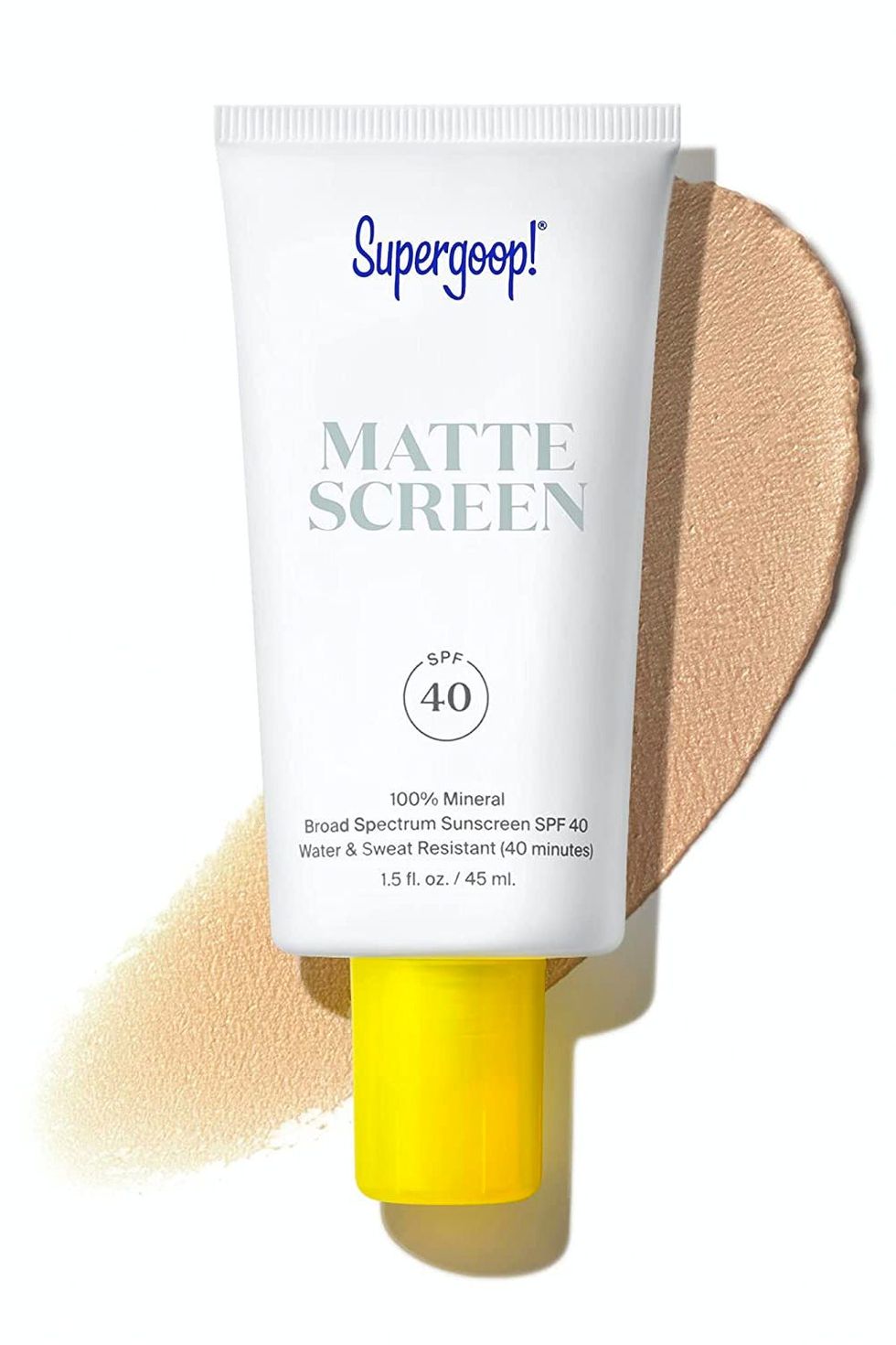 Supergoop Mineral Mattescreen Sunscreen SPF 40 PA+++