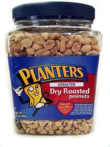 Unsalted Dry Roasted Peanuts