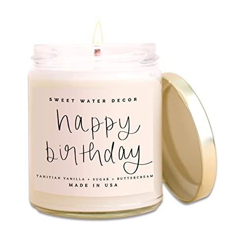 'Happy Birthday' Candle