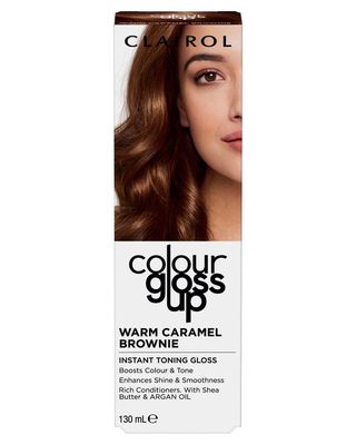 Color Gloss Up Conditioner in Warm Caramel Brownie