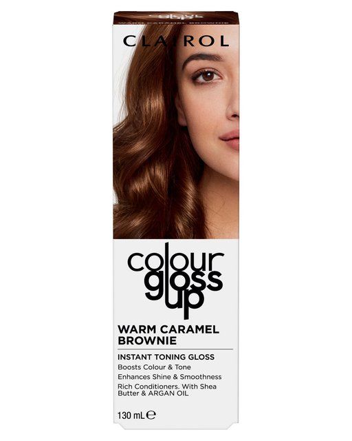 Colour Gloss Up Conditioner in Warm Caramel Brownie