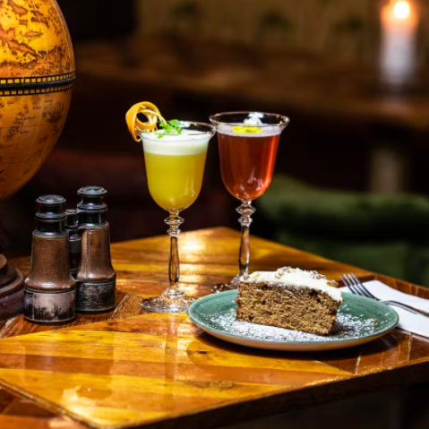 Tipples and Treats for Two at Mr. Fogg's Gin Parlour, Covent Garden