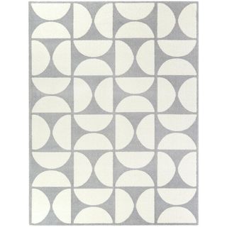 Modern geometric rug