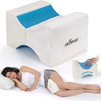 Abco Tech Memory Foam Knee Pillow for Side Sleepers