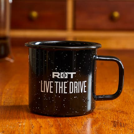 R&T 'Live the Drive' Camp Mug R&T 'Live the Drive' Camp Mug