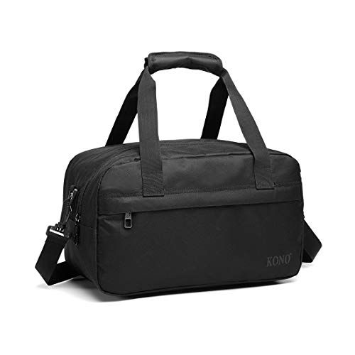VÄRLDENS cabin bag on wheels, black, 34x20x54 cm/30 l - IKEA