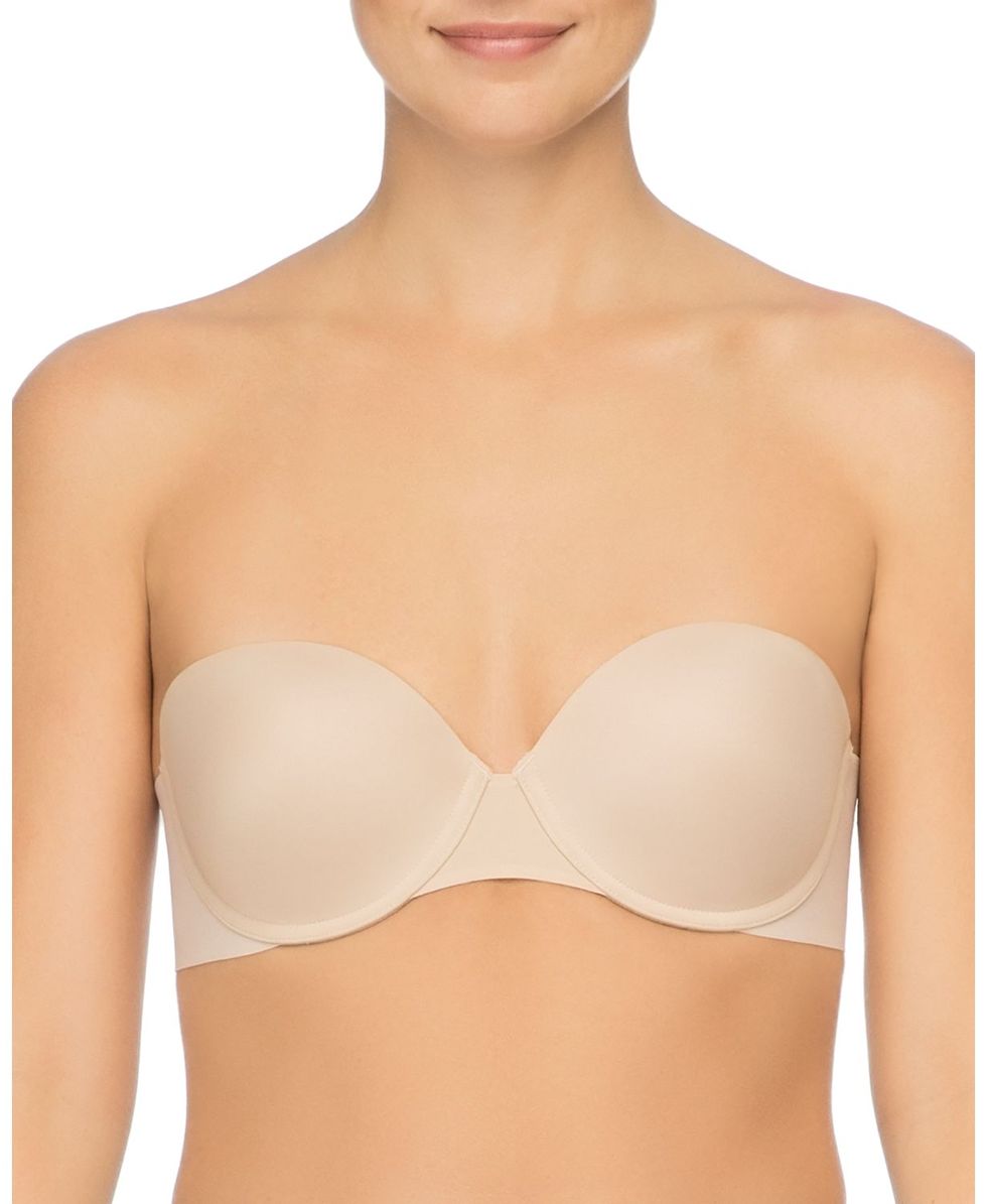 What is the best strapless bra that won't fall down and gives a