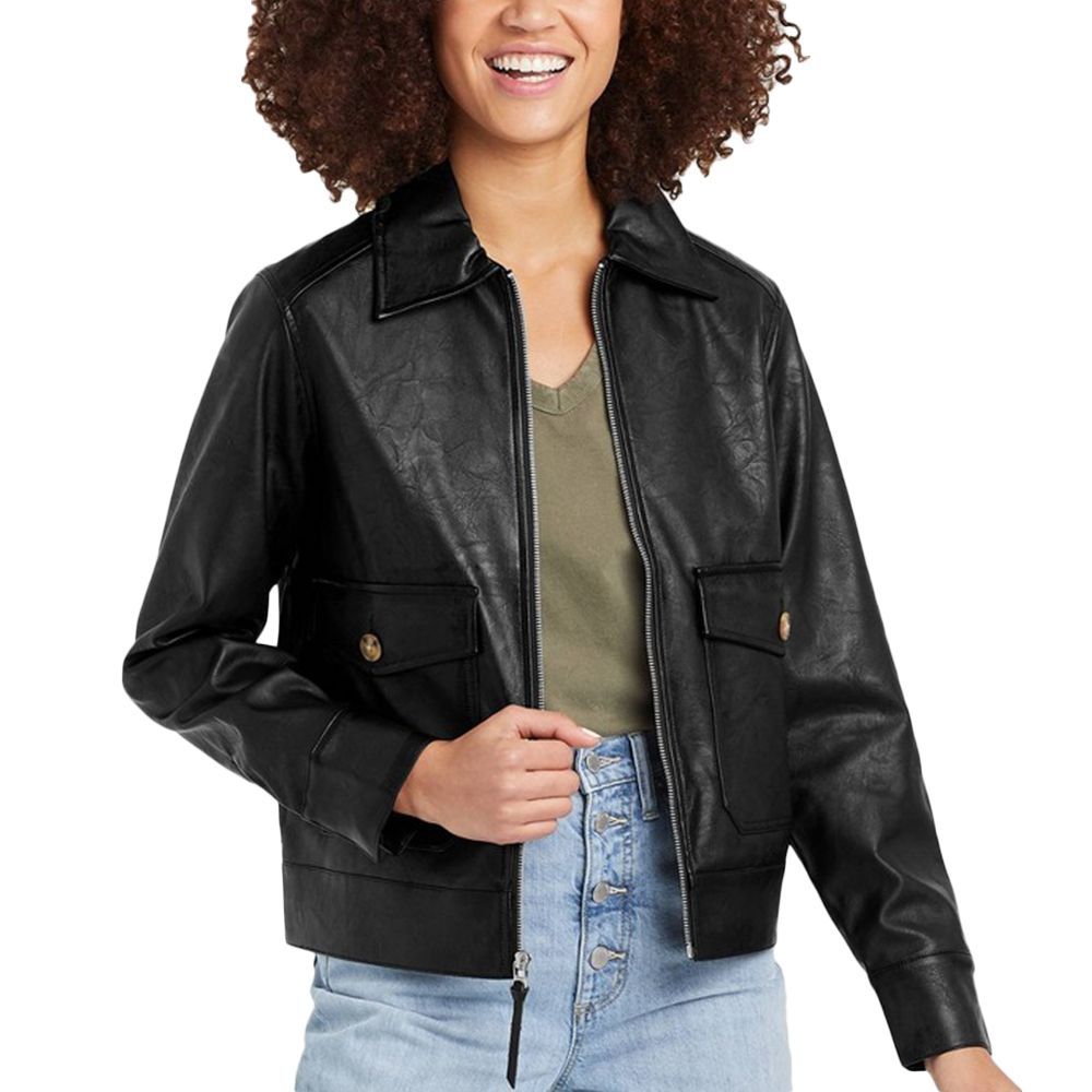 cute leather jackets for women