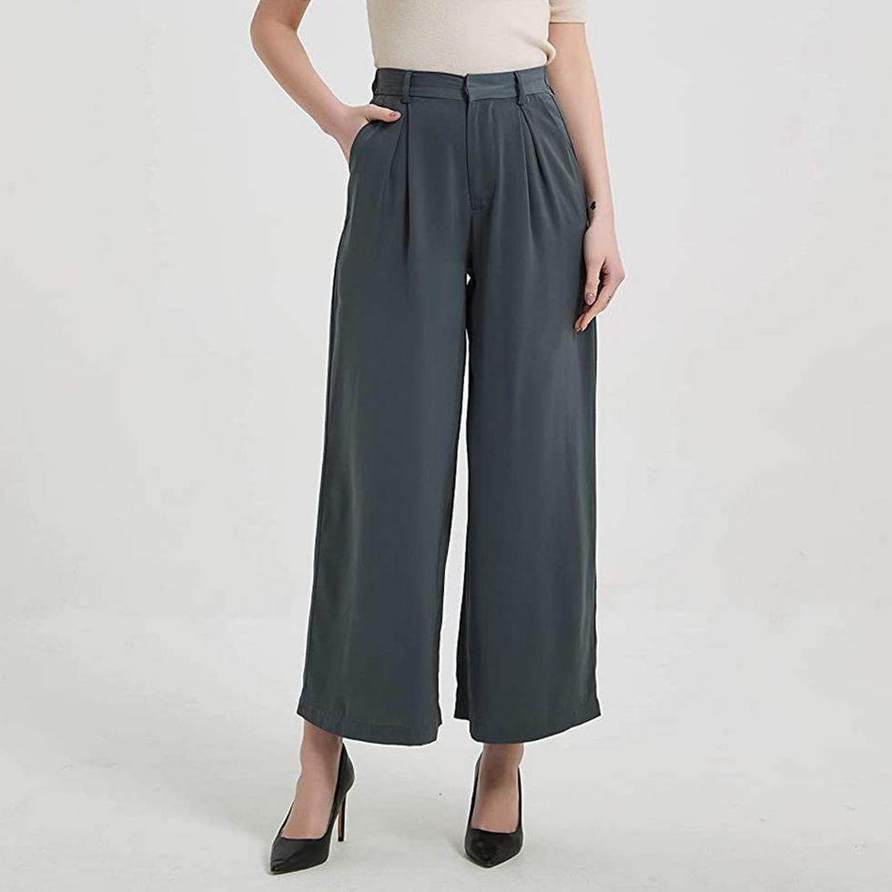High Waisted Pants for Women, Regular Fit Pants Women, High Rise Trousers  for Women, Office and Formal Pants for Women -  Canada