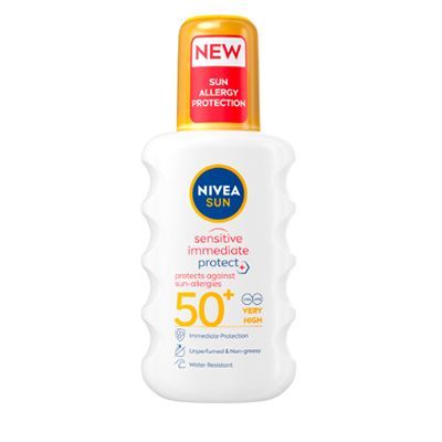 Nivea Sun Sensitive Allergy Protect Sun Cream Spray SPF50+