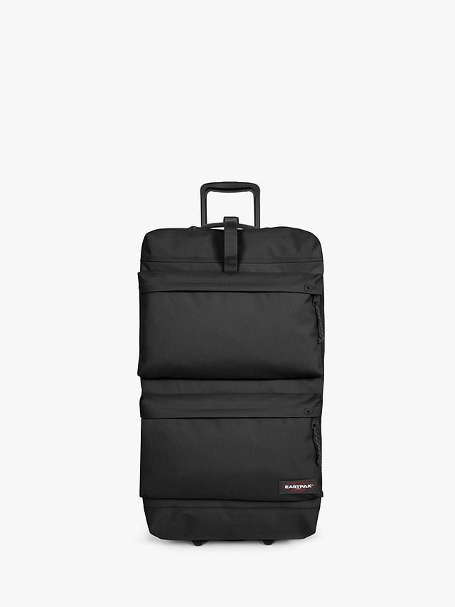 Eastpak Double Tranverz 2-Wheel 79cm Large Suitcase, Black