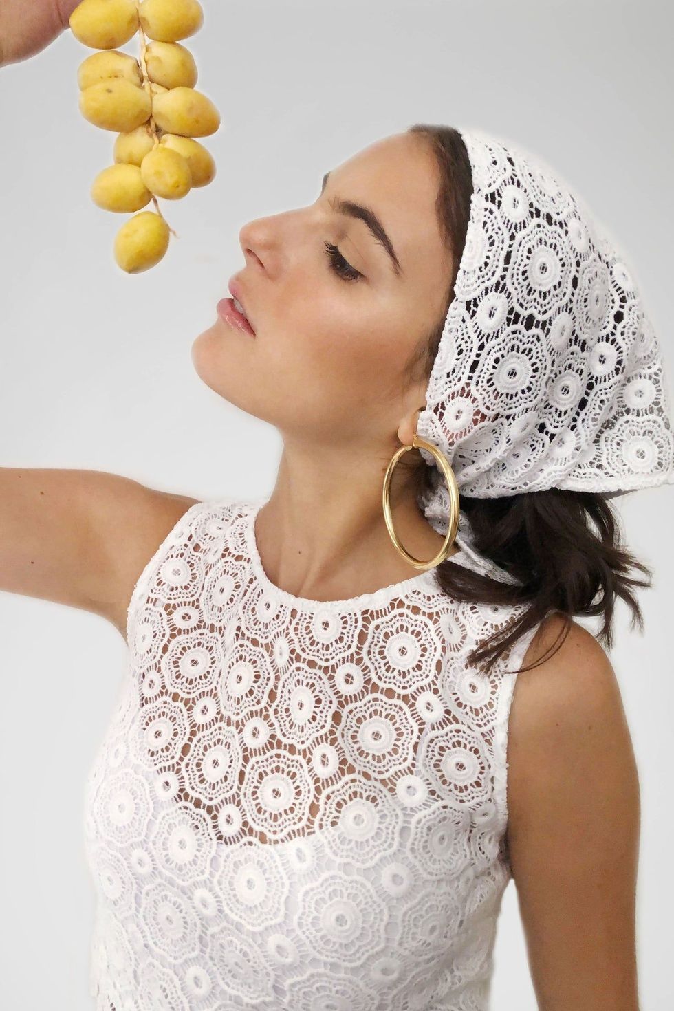 Martina Lace Headscarf
