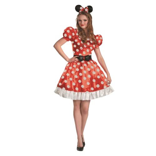Women's Red Minnie Mouse Classic Costume