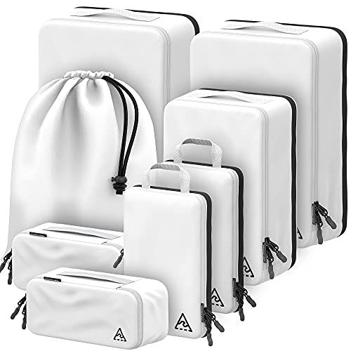 8-Piece Compression Packing Cubes