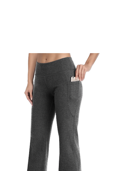 Super Soft Flare Yoga Pants - Urban Grey, Women's Pants