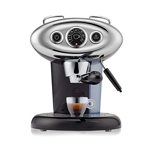 illy Coffee Maker Machine X7.1, Iperespresso Capsule Pods Coffee Machine with Milk Steamer, Black