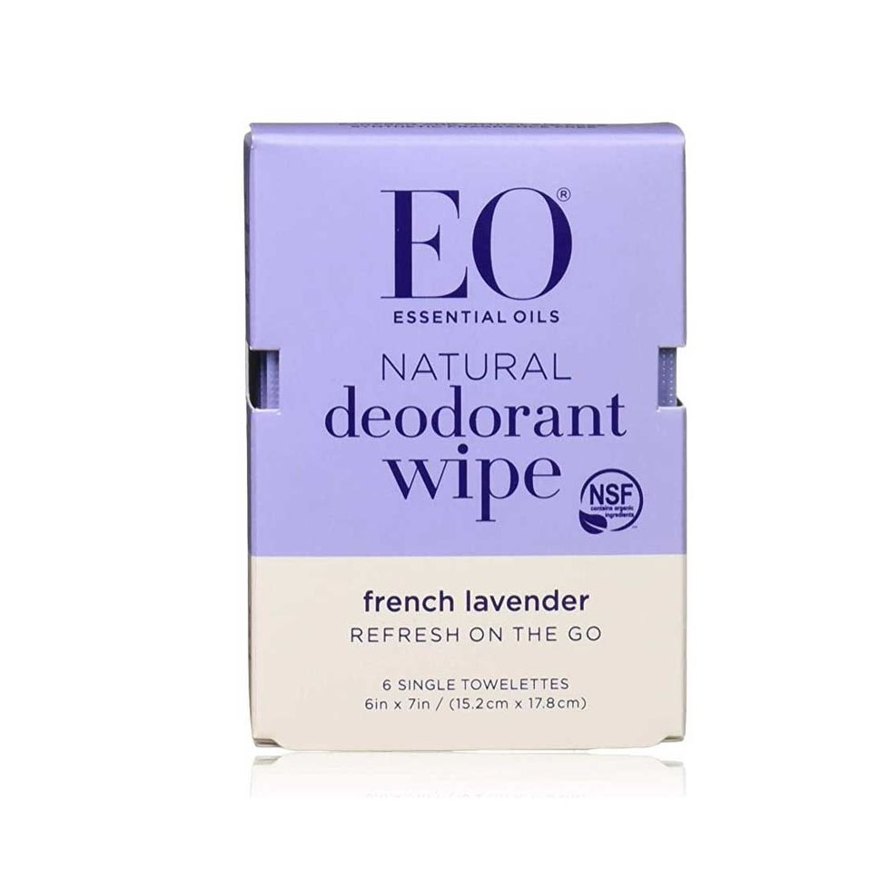 Natural Lavender Deodorant Wipe