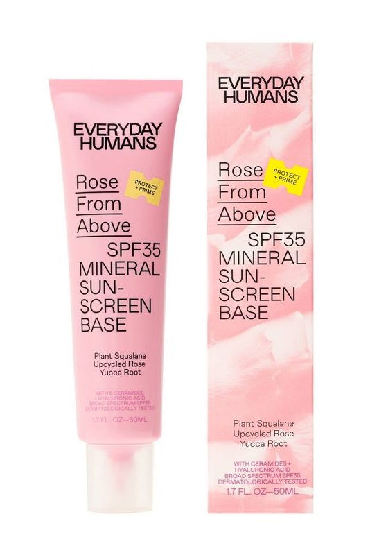 Rose from Above Mineral Sunscreen Base - SPF 35