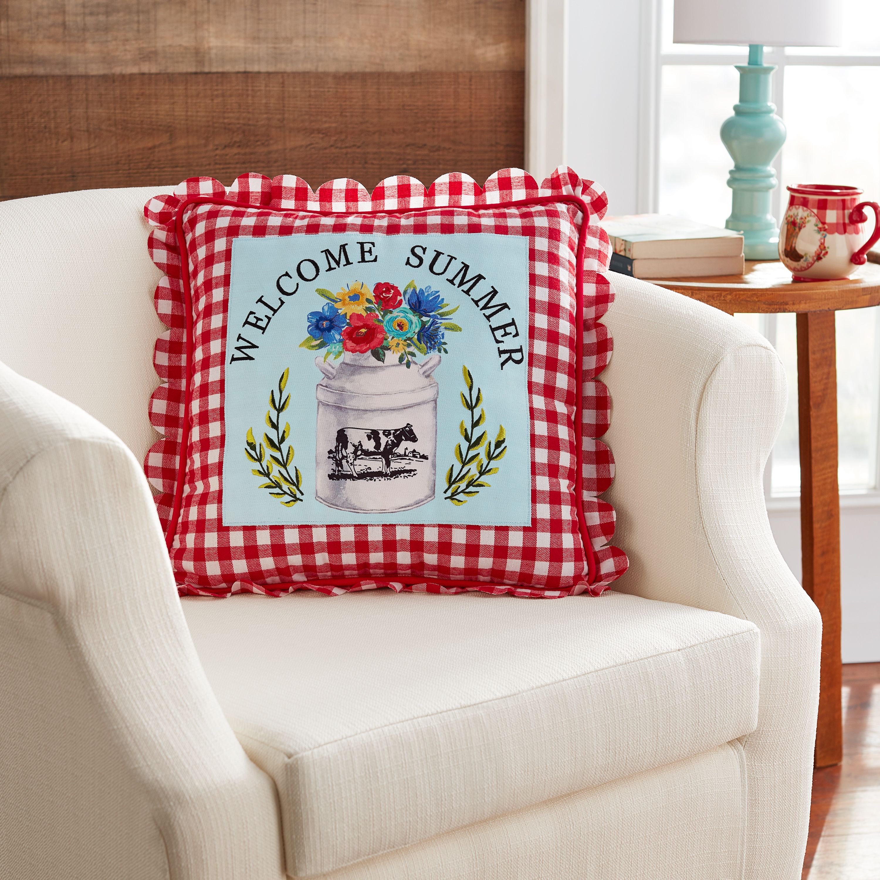 The Pioneer Woman 'Wecome Summer' Decorative Throw Pillow