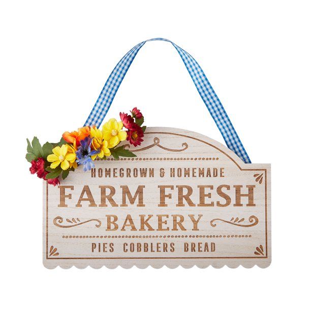 The Pioneer Woman Farm Fresh Bakery Hanging Sign