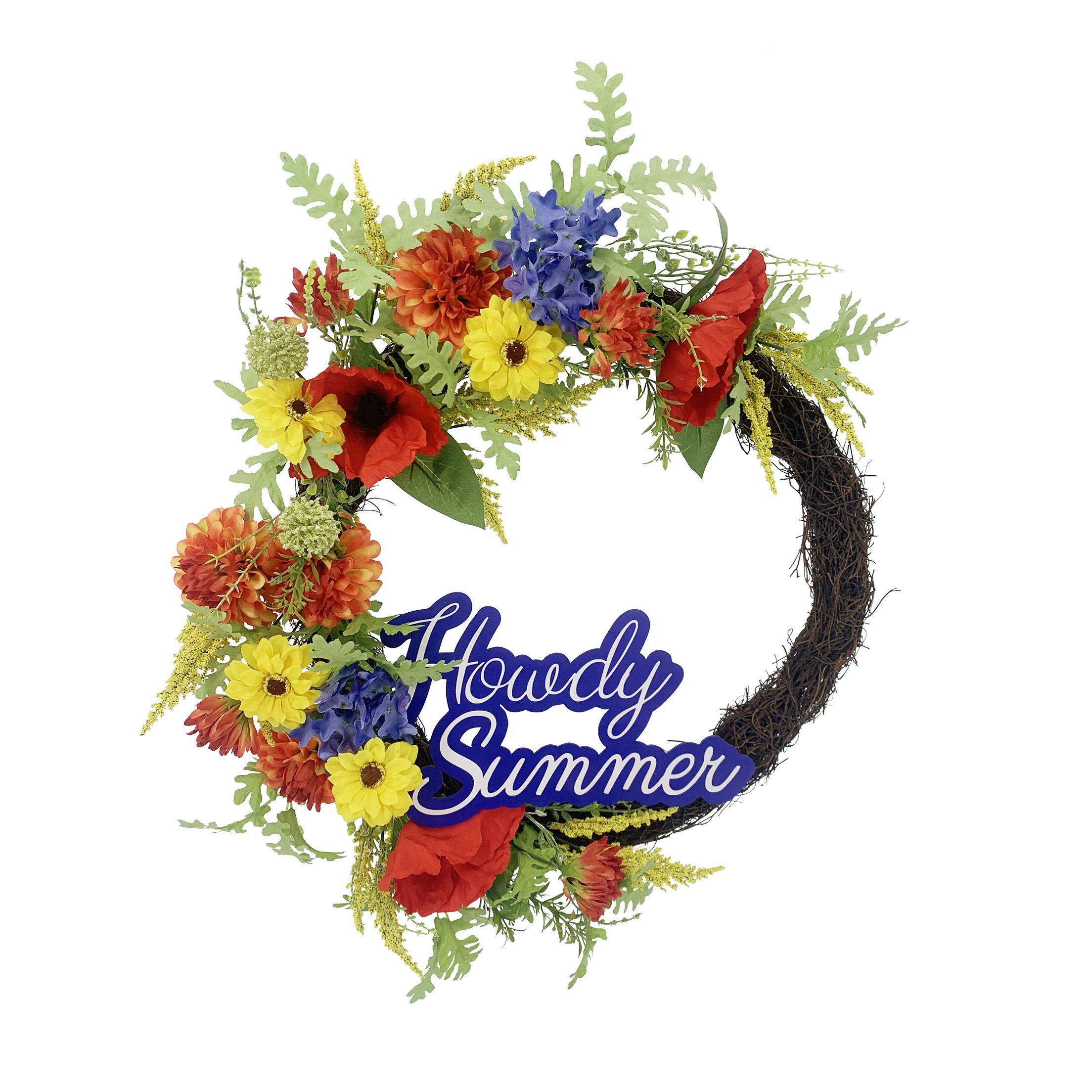 The Pioneer Woman Howdy Summer Wreath