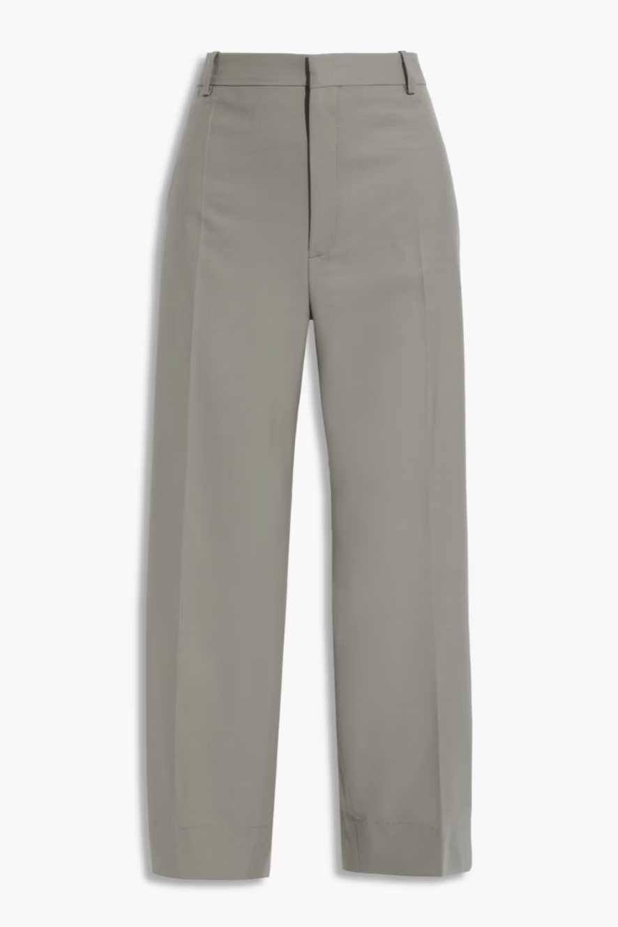 Gray Cropped Pant