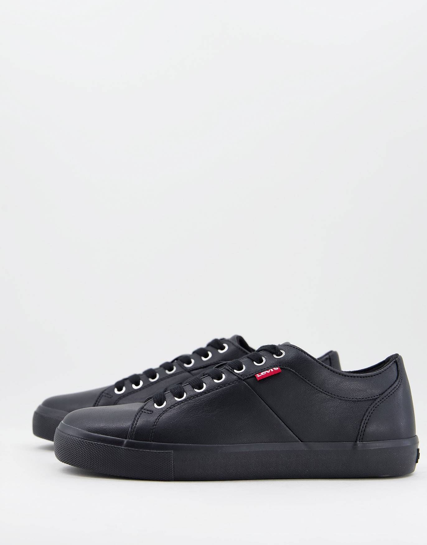Vans Leather Trainers in Black for Men Mens Shoes Trainers Low-top trainers 