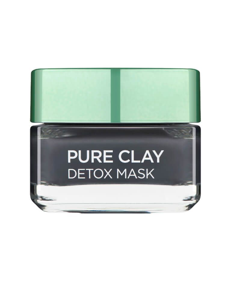 Pure Clay Detox Face Mask Charcoal 