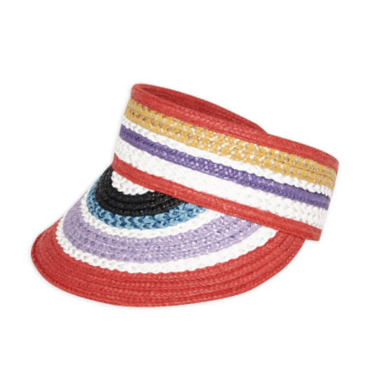 Multicolor Straw Hat