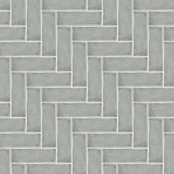 Dark Grey Herringbone Flooring
