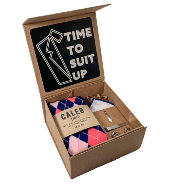 Custom Groomsmen Gift Box
