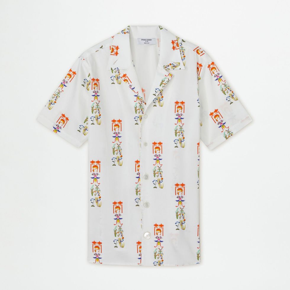 Chinese Hawaiian Shirt