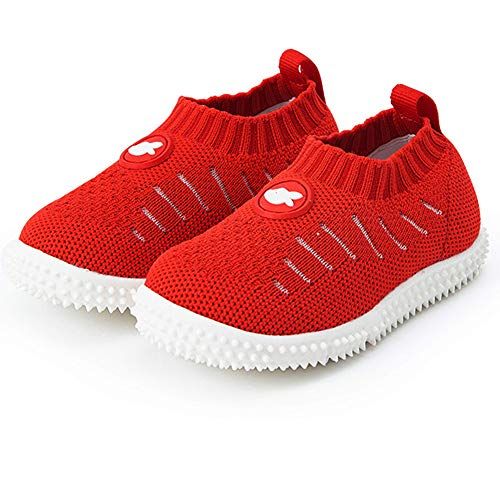 Daizy Stylish Red Shoes/ Booties for Cute Baby Girl, First Walkers Cotton  Solid with Pretty white bow Pattern Soft Sole Baby Toddler Prewalkers Shoe  (9-12 Months)_(Daizy_77_13) Booties Price in India - Buy
