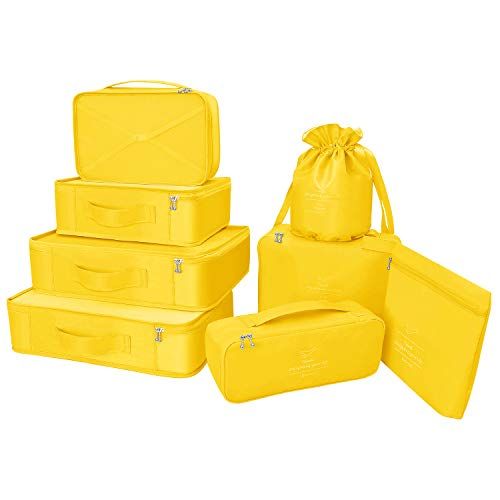 Yellow Packing Cubes 