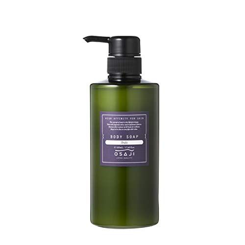 オサジ（OSAJI）ボディソープ「アミノ酸由来の弱酸性/保湿成分 お肌に優しい つっぱらない 乾燥肌 敏感肌 森林浴のようなすっきりとした香り」500ml / (ibuki)