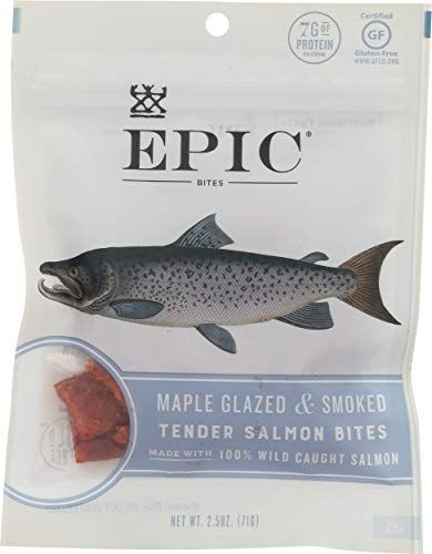 Maple Glazed & Smoked Salmon Bites