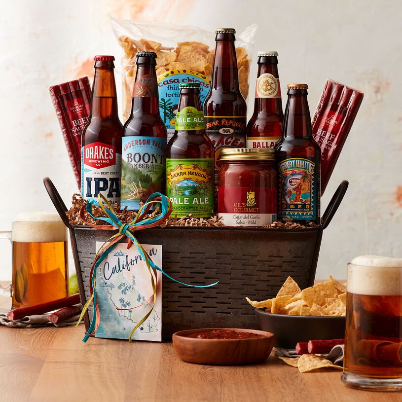 California Craft Beer Gift Basket