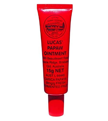 Lucas Papaw Ointment 15g with Lip Applicator (Made in Australia) by Lucas