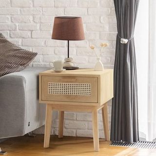 Disa wooden side table