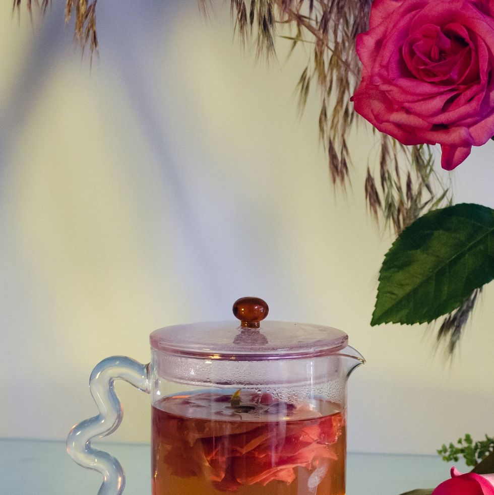 Bloom Glass Teapot