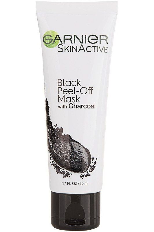 SkinActive Black Peel-Off Mask with Charcoal