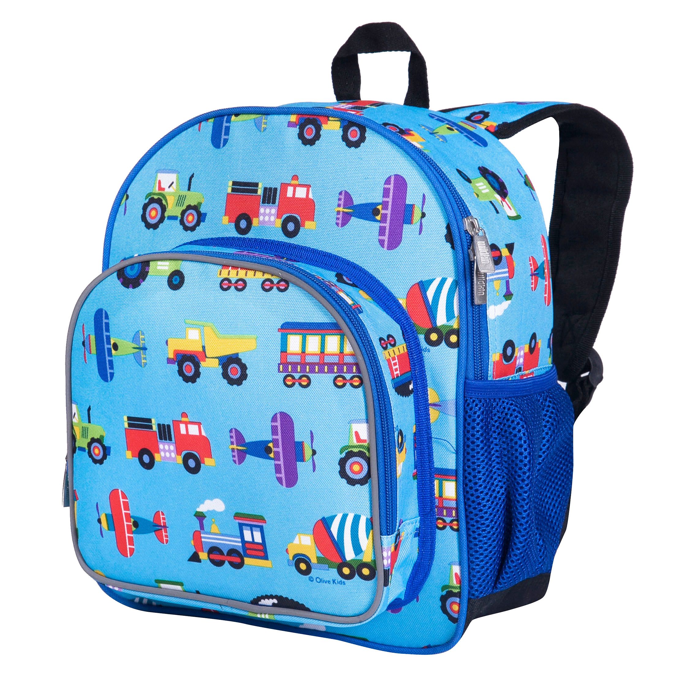 Personalised School Bag Backpack Rucksack for a Boy Kid's Name & Design Blue 