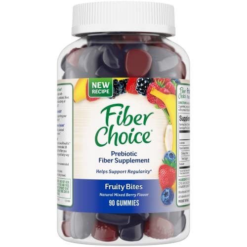 Fruity Bites Daily Prebiotic Fiber Supplement Gummies