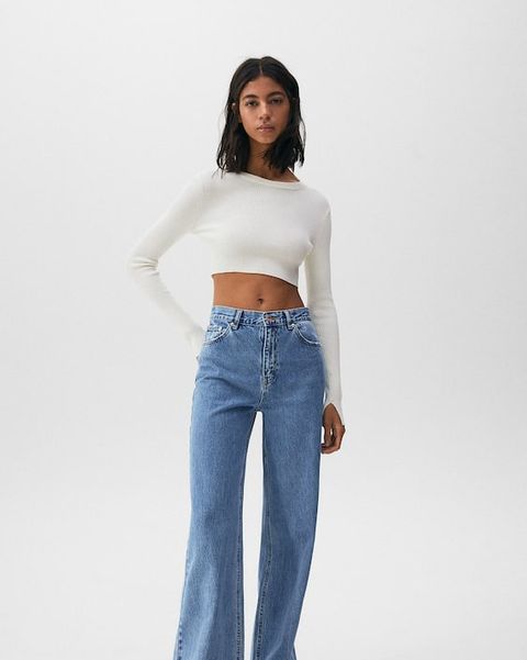 Jeans anchos para mujer - Moda online - Farfetch