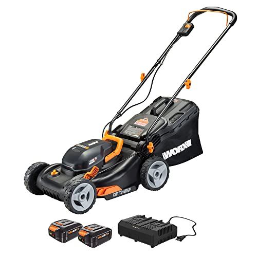WG743 40V Power Share 17-Inch Cordless Lawn Mower