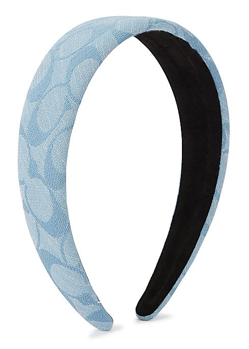 Blue Chambray Headband
