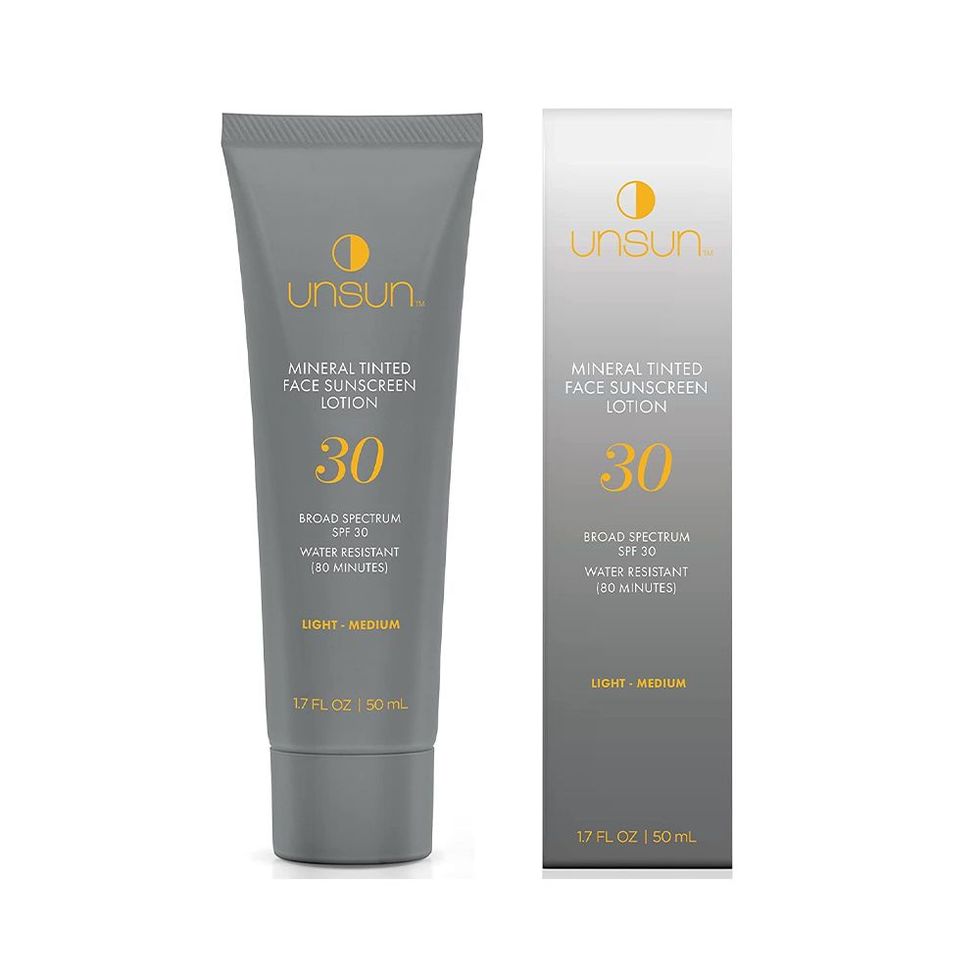 Unsun Mineral Tinted Face Sunscreen with Broad Spectrum SPF