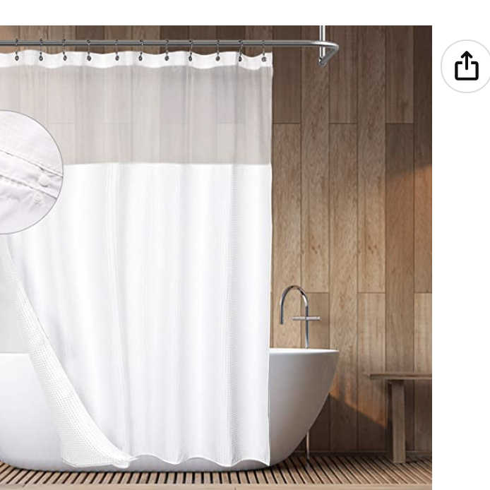 Luxury Brand Logo Waterproof Shower Curtain For Bathroom 4 Piece